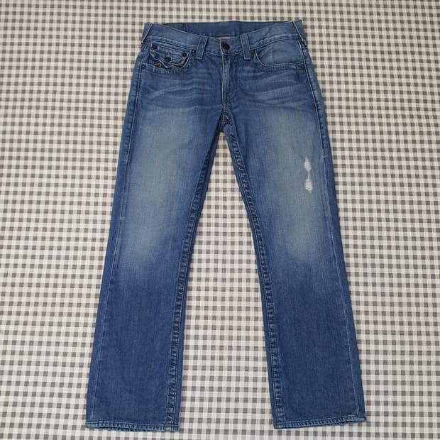 트루릴리젼 와이드 데님 청바지 남자31