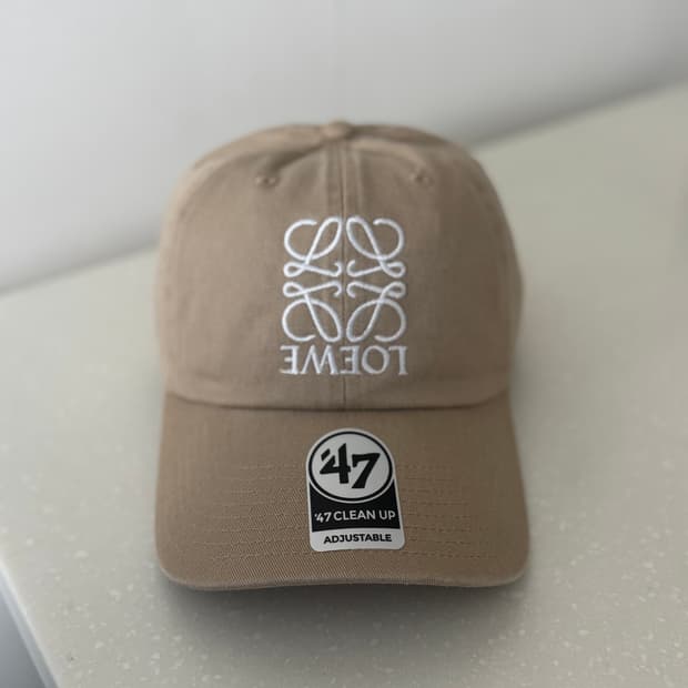 Nptsss 로에베 볼캡 베이지