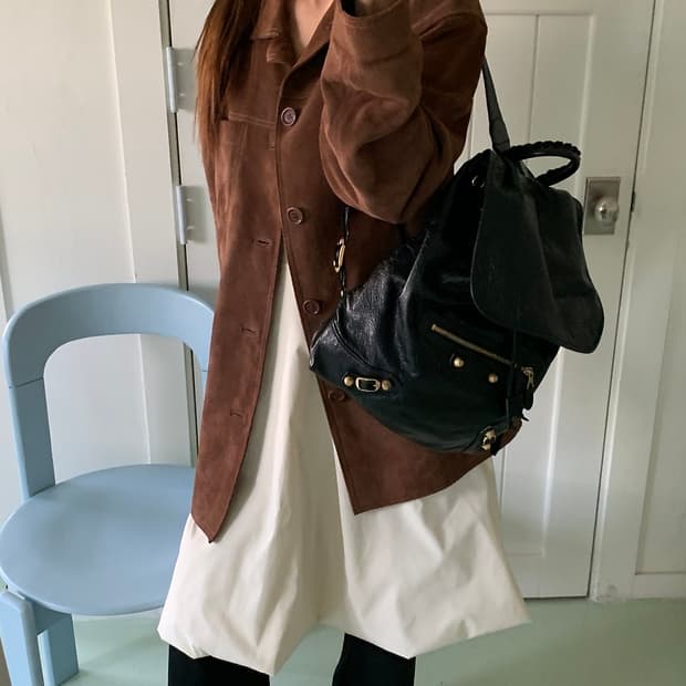 발렌시아가 모터 백팩