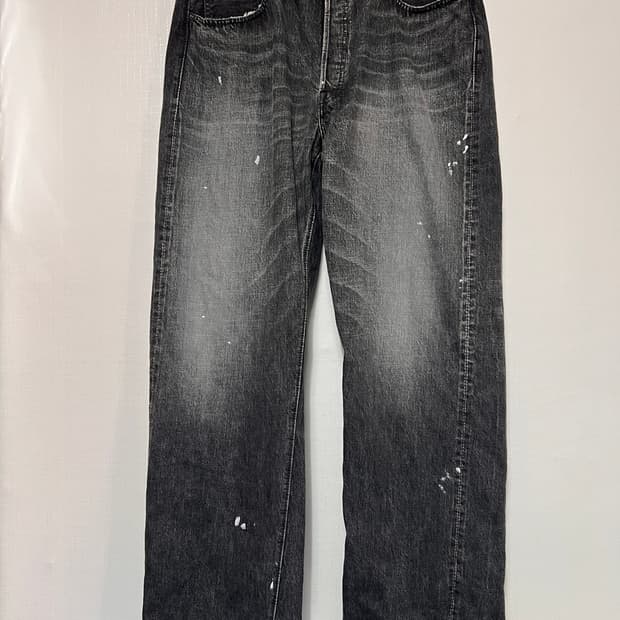 풀카운트 0105 다트포드 블랙 36(34-35) / 흑청 bk wh