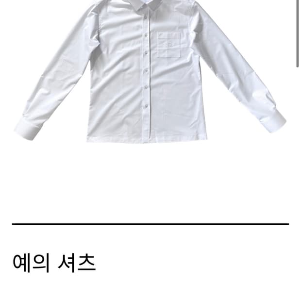 예의 셔츠