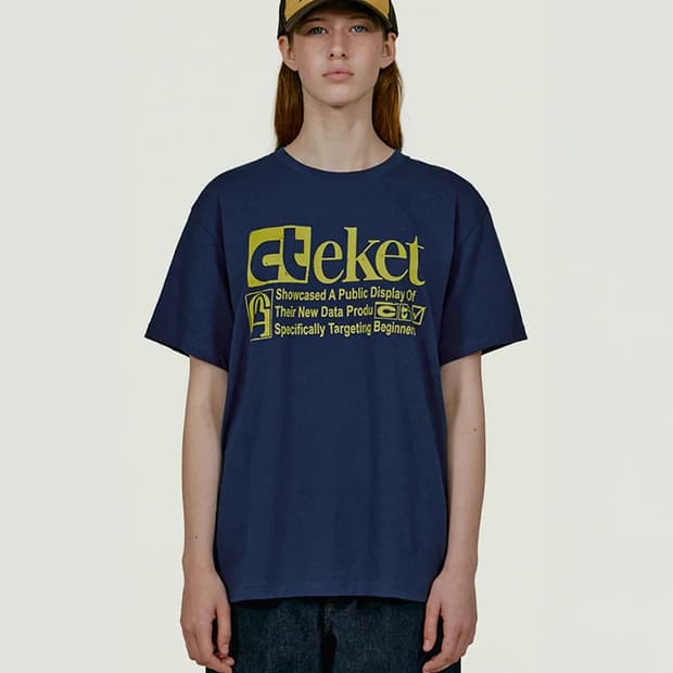 [M] 테켓 plan tee Navy