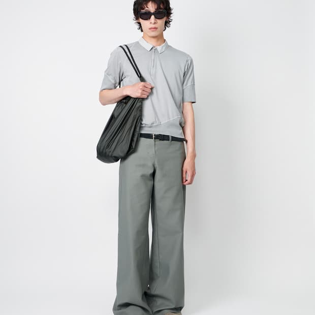 이이 레더벨트 백 제이드그린