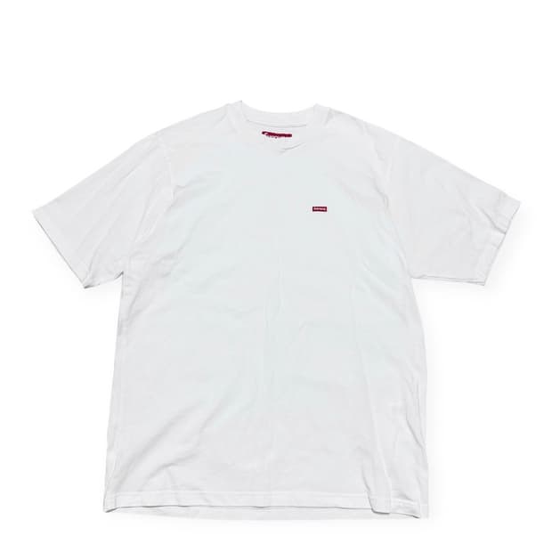 슈프림 박스로고 흰색 반팔티