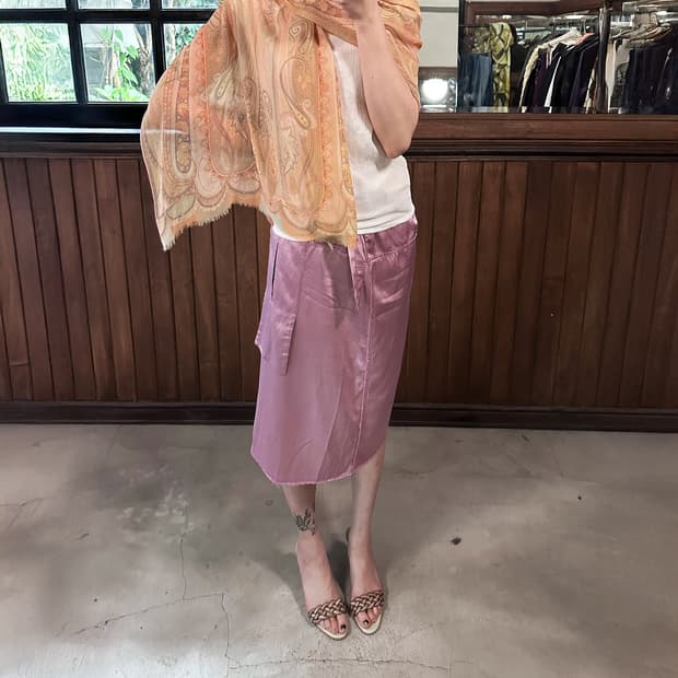 ETRO paisley silk scarf