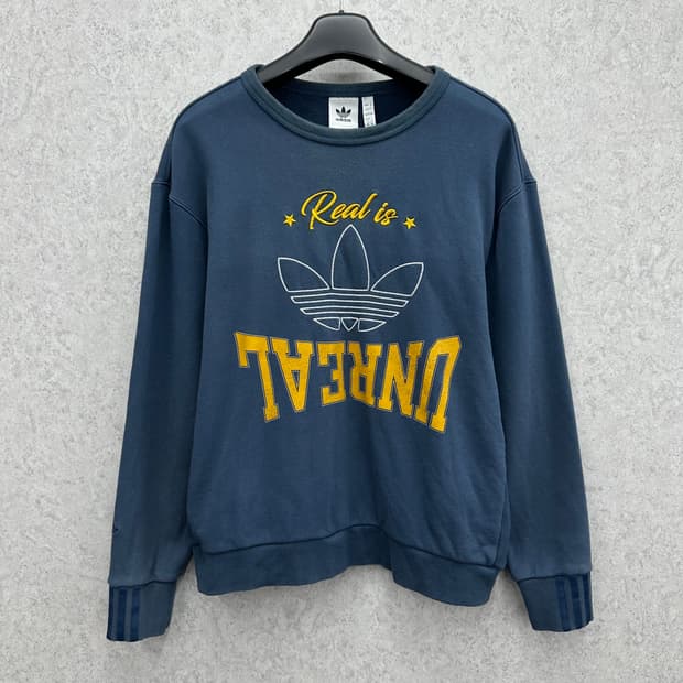 100 아디다스 남자 루즈핏 맨투맨