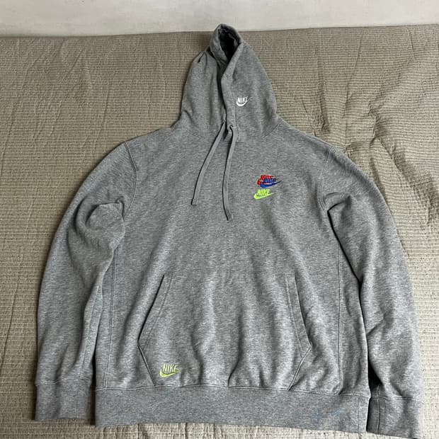나이키 NSW 프렌치 테리 후드티 회색 (사이즈 : M) 