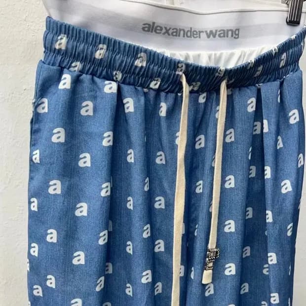 알렉산더왕 하이웨이트 롱팬츠