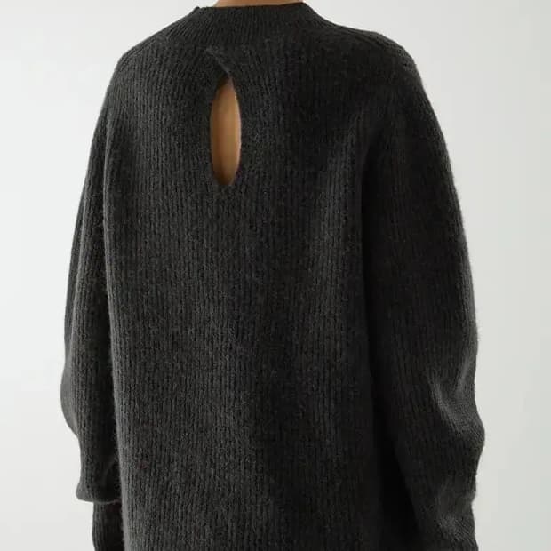 COS 여성 울 알파카 혼방 니트