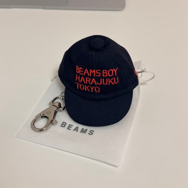 [새상품]빔즈보이x뉴에라 모자 키링 하라주쿠 한정판