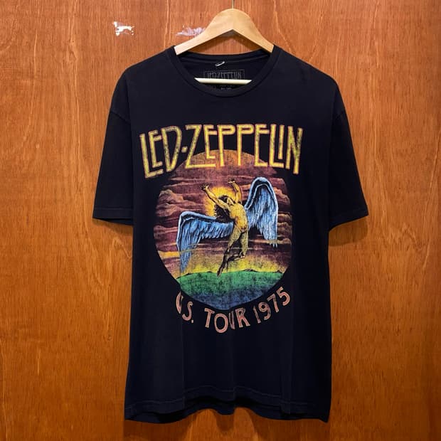 (L) Led Zeppelin 레드제플린 프린팅 반팔티