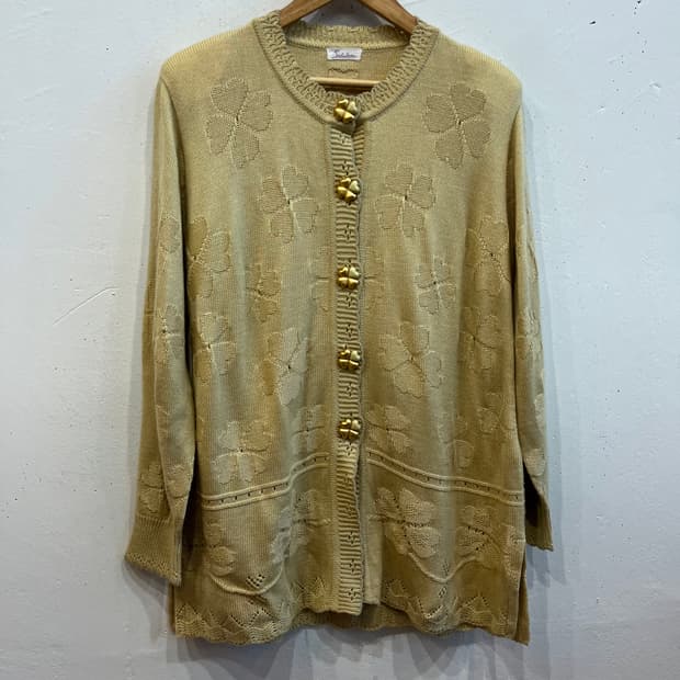 Made in JAPAN 모리 클로버 가디건 