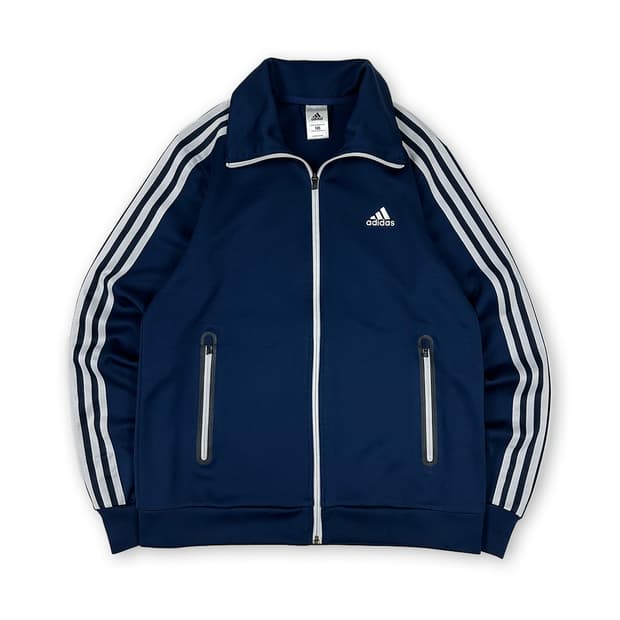 아디다스 네이비 트랙탑 져지