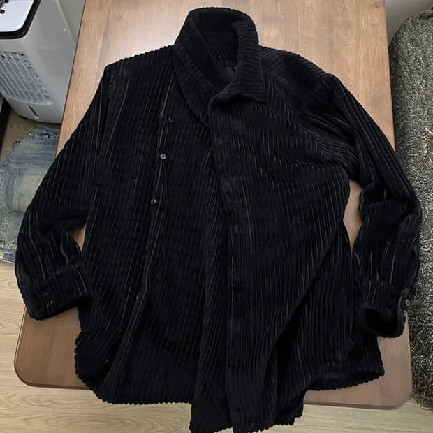 Bless n68 네커치퍼 코듀로이 셔츠 블레스