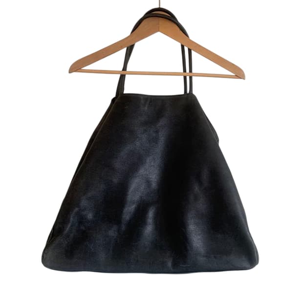 요지 야마모토 와이즈 아카이브 소가죽 토트백