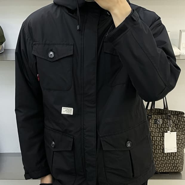 더블탭스 TSDT 밀리터리 파카