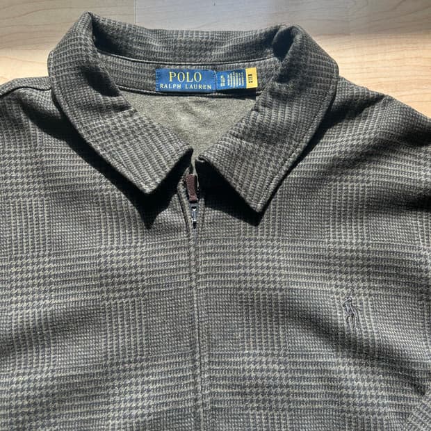 폴로 체크자켓 xl