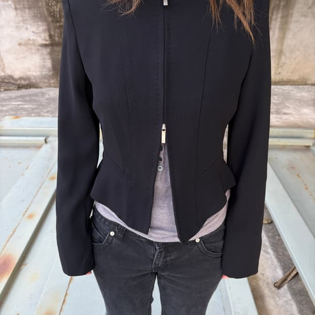 막스마라 페플럼 자켓