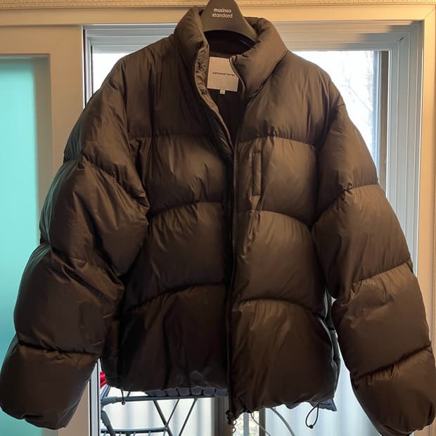 에스피오나지 푸퍼 다운 파카 블랙