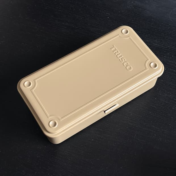 트러스코 철제 공구함 툴박스 T-190 샌드베이지