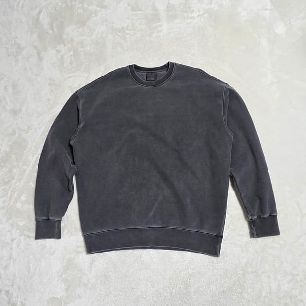 (L)소버먼트 980G 피그먼트 맨투맨