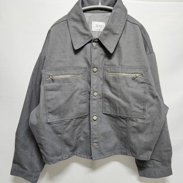 보세 오버핏 데님 자켓 F