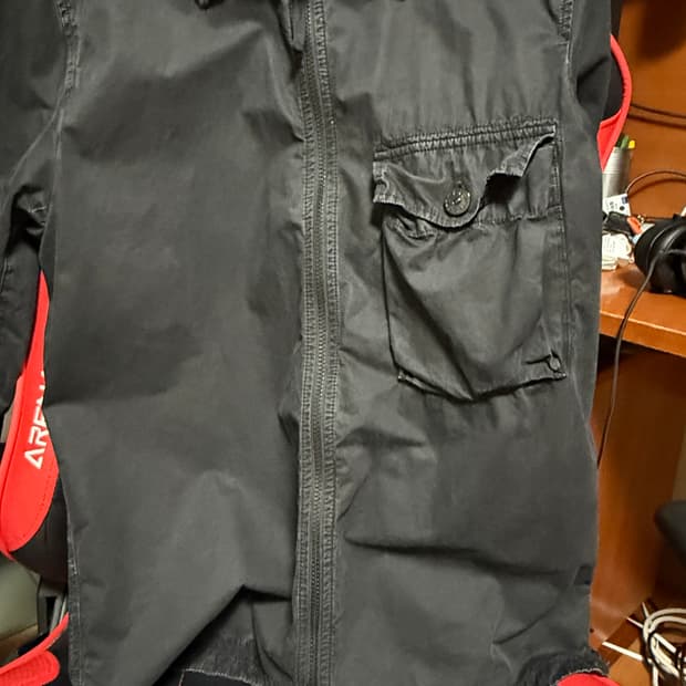 스톤아일랜드 올드이펙트 셔츠자켓 L