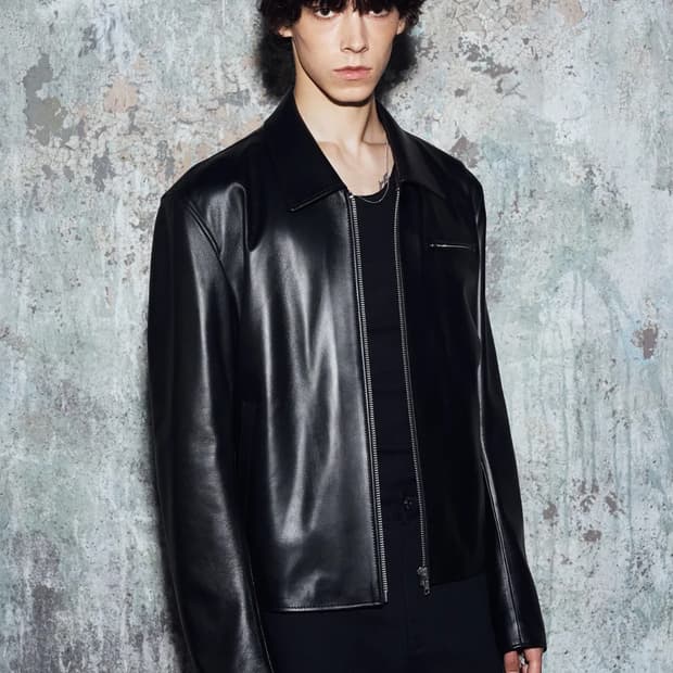 도프제이슨 램스킨 싱글 자켓