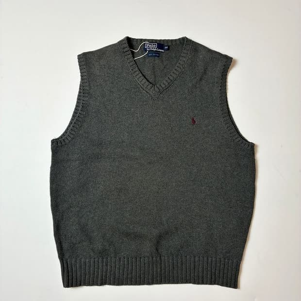 폴로 랄프로렌 90's 코튼 니트 조끼 PN8309