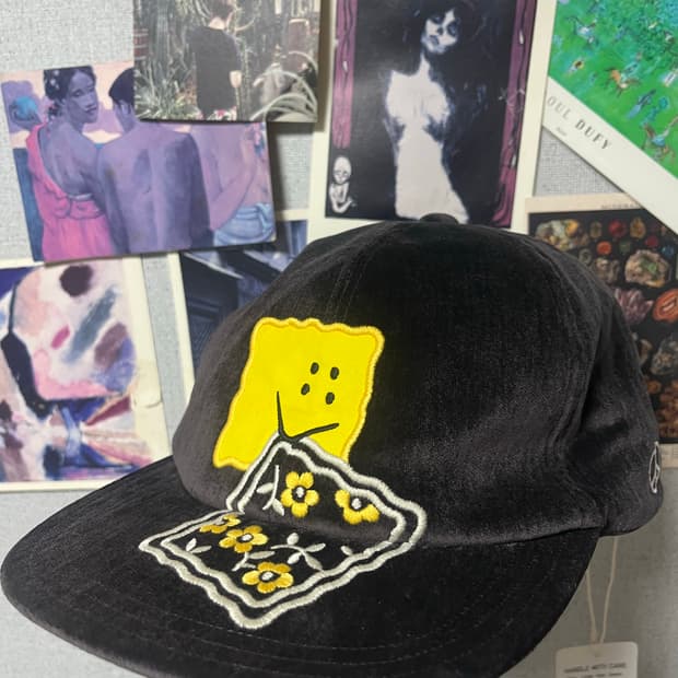 캐피탈 쿠키 모자