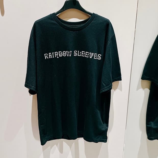 남이서팔 남성 블랙 크루넥 티셔츠