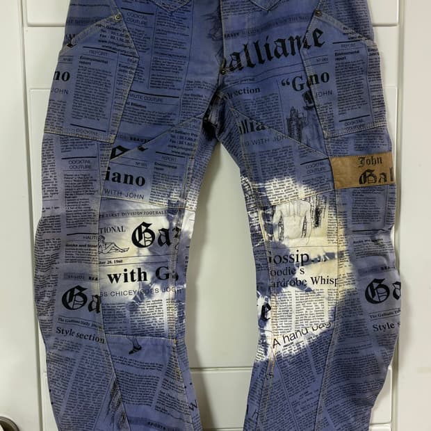 JohnGallianoSS2006 Gazette Denim Pants