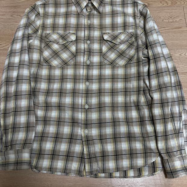 RRL 더블알엘 플래드 워크셔츠 M