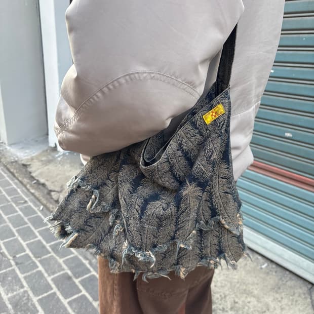 캐피탈 12oz 페더 데님 토트백(초판)