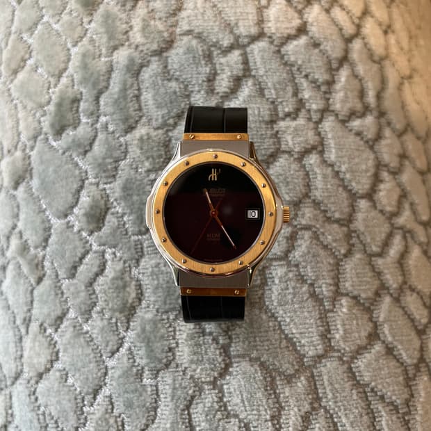 희귀) 위블로 MDM 콤비 36mm 오토매틱 (상태 굿👍🏻)