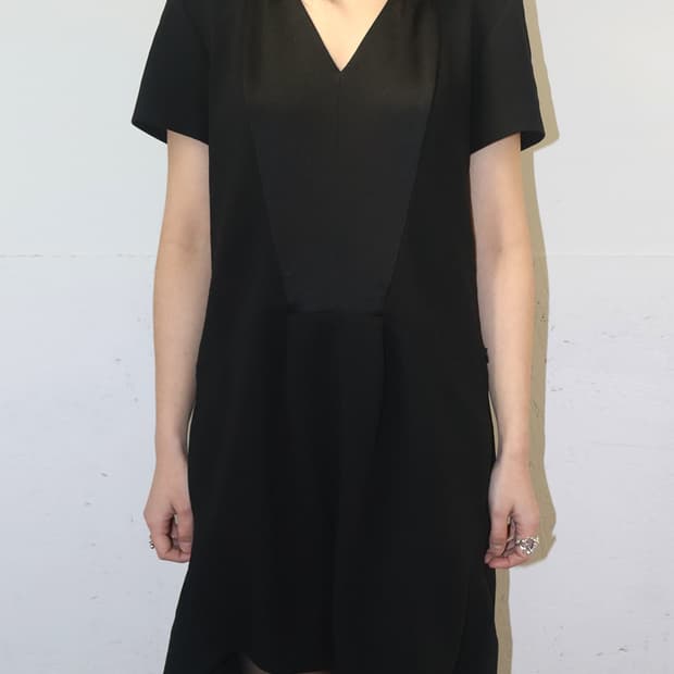 발렌시아가 by 니콜라스 제스키에르 09SS 패널 디테일 미디 원피스