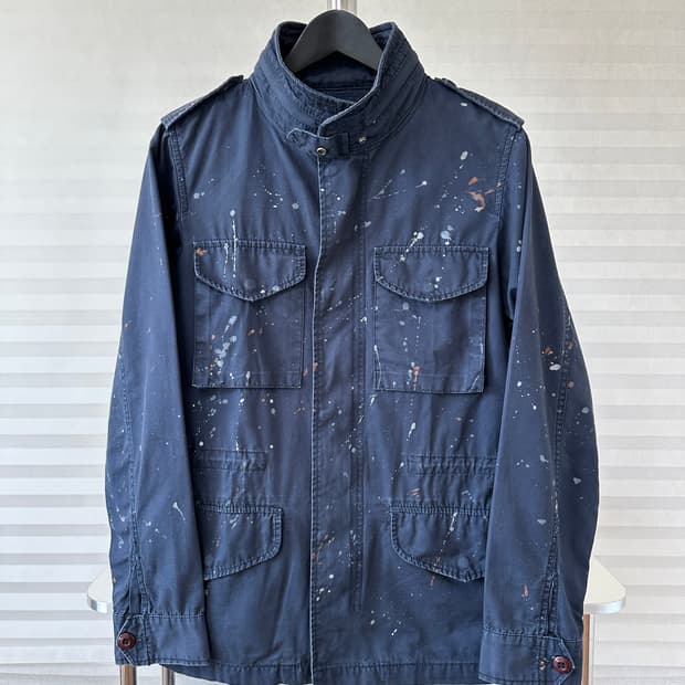 BEAMS Paint Splatter Field Jacket