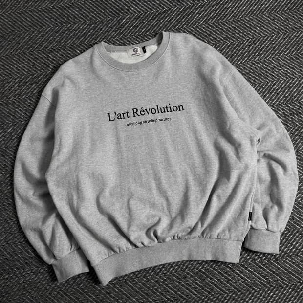 어반스터프 빅로고 박시핏 맨투맨y 3147