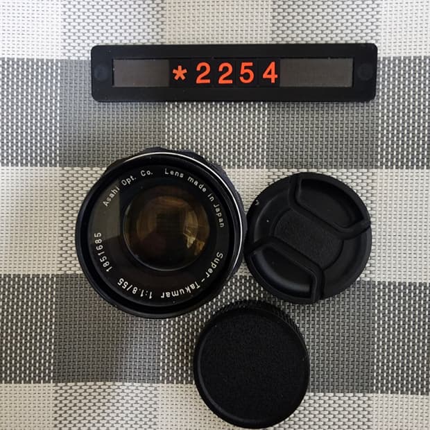 M42 마운트 슈퍼타쿠마 55mm 1.8단렌즈