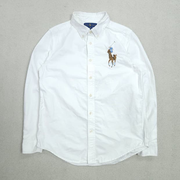 폴로 랄프 로렌 신형 빅포니 화이트 셔츠 L14-16