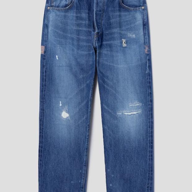 (새상품)오디너리핏츠 Loose Ankle Denim 34사이즈