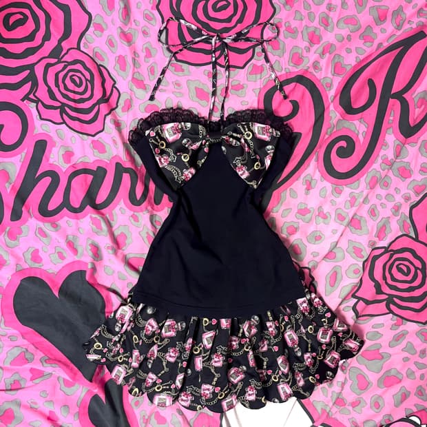 MA*RS마즈 블랙핑크 퍼퓸 셋업 히메 오네갸루 핀터대장 일본빈티지109