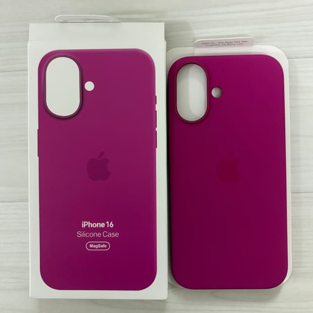 아이폰 16 정품 케이스 후크시아