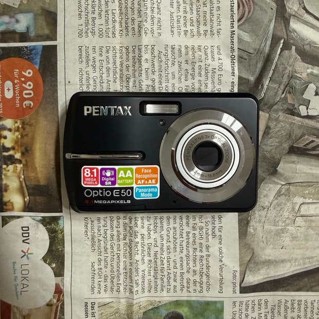 펜탁스 Pentax optio E50