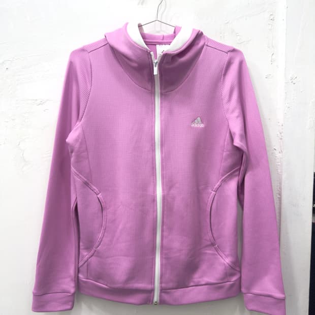 adidas pink hood jersey