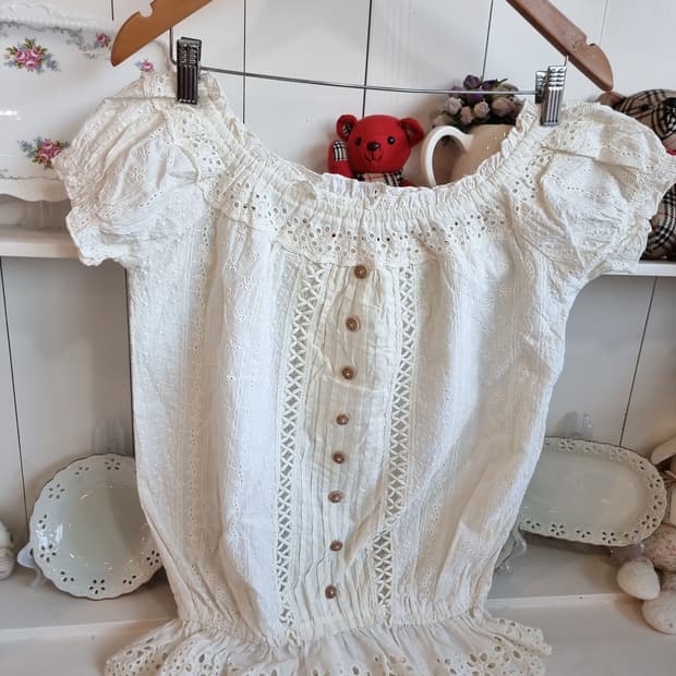 LIZ LISA, 리즈리사오프숄더 블라우스