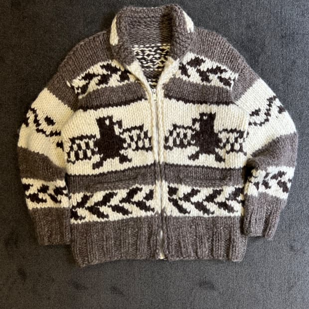 캐나다 코위찬 가디건