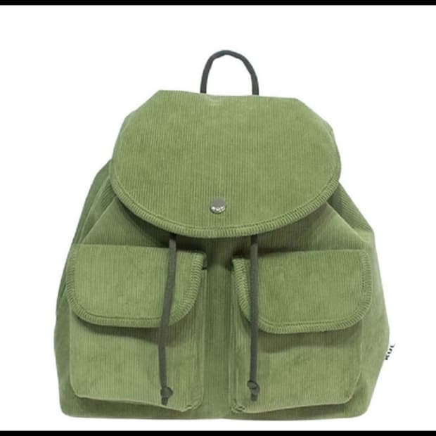 Kul 큘 포켓 백팩 그린