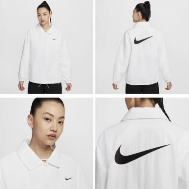 나이키 우븐 코치자켓