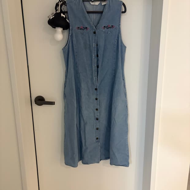 빈티지 데님원피스
